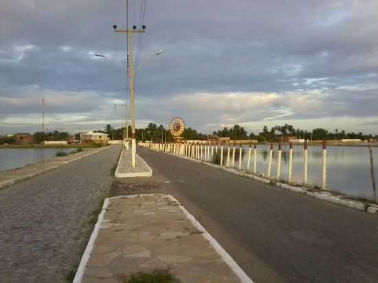 ACESSO ENTRE A PRAINHA E A CIDADE, POR LINDONEY - GROSSOS - RN