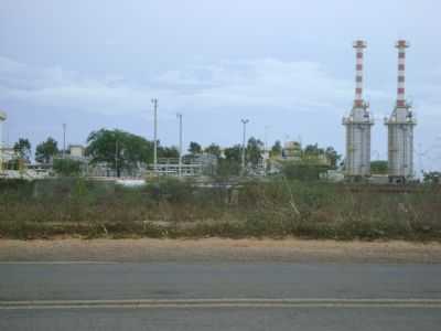 VISTA LATERAL EXTERNA DA CIDADE CHAMADA POLO DE GUAMAR, POR J.JNIOR - FORTALEZA - GUAMAR - RN