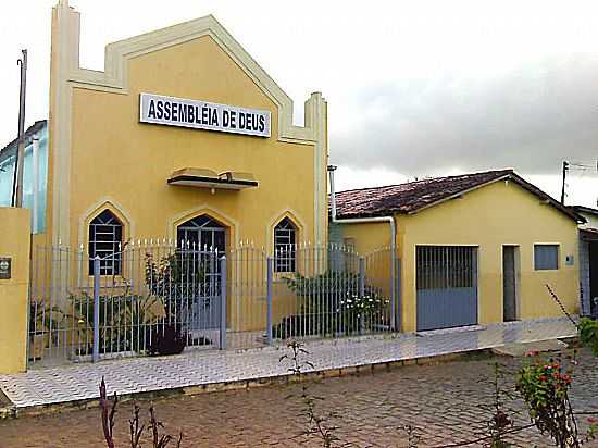 IGREJA ASSEMBLIA DE DEUS EM JAAN-RN-FOTO:MARCELO EDSON - JAAN - RN