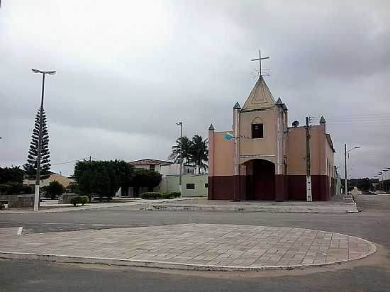 JAAN-RN-IGREJA MATRIZ DE N.SRA.DE FTIMA-FOTO:RODRIGO DANTAS - JAAN - RN