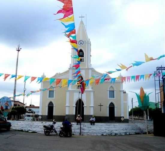 IGREJA MATRIZ SO SEBASTIO, POR CHARLES JUCURUTU - JUCURUTU - RN