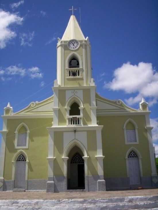 IGREJA MATRIZ SO SEBASTIO, POR CHARLES JUCURUTU - JUCURUTU - RN