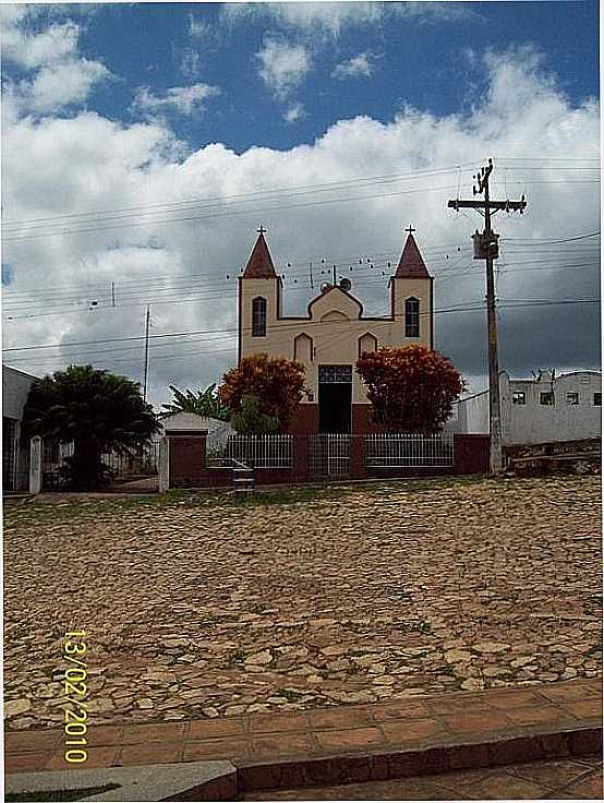 ITAPURA-BA-IGREJA MATRIZ-FOTO:GENIVALDO DE JESUS S - ITAPURA - BA