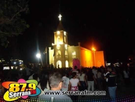 IGREJA DE SAO FRANCISCO , POR ENEIDE PELOGIO DE MEDEIROS - LAGOA NOVA - RN