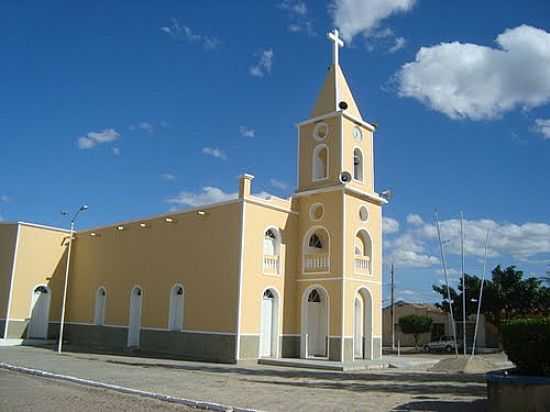 IGREJA MATRIZ DE LAGOA NOVA-FOTO:WDSON - LAGOA NOVA - RN