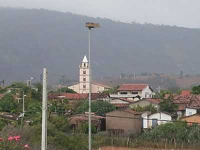 VISTA DA IGREJA-FOTO:EVANIOBEZERRA  - LAJES PINTADAS - RN