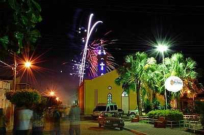 PRAA E IGREJA-FOTO:GALENOGARBE  - LUS GOMES - RN