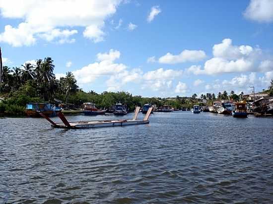 RIO DA BARRA DE MAXARANGUAPE-RN-FOTO:MRIO MRCIUS - MAXARANGUAPE - RN