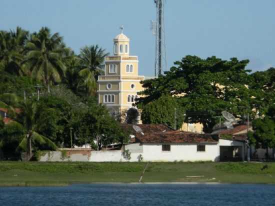 LAGOA E IGREJA MATRIZ, POR MARCELO MAZIM - MONTANHAS - RN