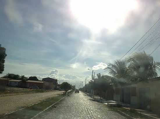 RUA DE MOSSOR-FOTO:JORGE HIRATA - MOSSOR - RN