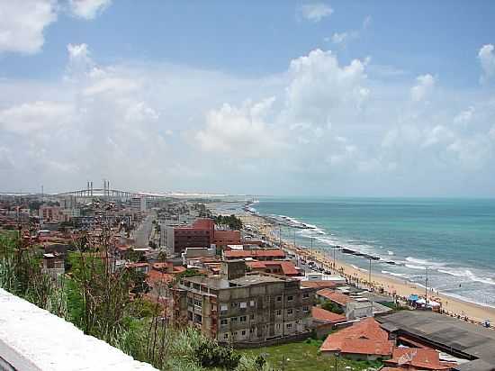 NATAL-RN-VISTA DA PRAIA DOS ARTISTAS AT A PONTE DA REDINHA-FOTO:MARCUS SAMPAIO - NATAL - RN