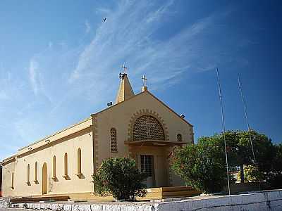 IGREJA MATRIZ  FOTO
FLICKR - OLHO-D'GUA DO BORGES - RN