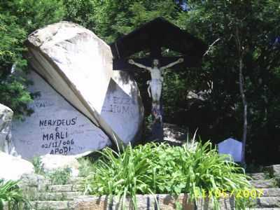 O CRISTO DA SERRA DO LIMA, POR JUNIOR FILHO DE BIBI MACHANTE  - PATU - RN