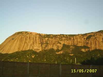 SERRA COM O POR DO SOL, POR JUNIOR FILHO DE BIBI MACHANTE  - PATU - RN