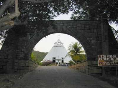 ENTRADA DO SANTURIO DO LIMA, POR LUANA - PATU - RN