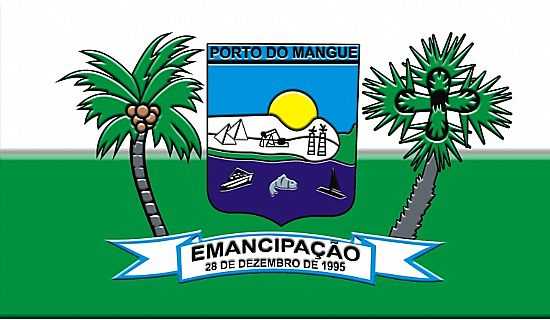 PORTO DO MANGUE-RN-BANDEIRA DA CIDADE - PORTO DO MANGUE - RN