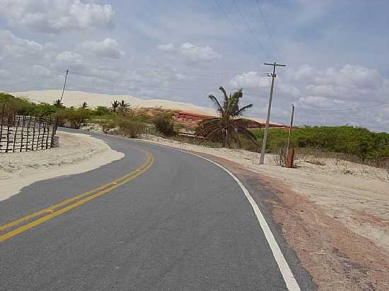 PORTO DO MANGUE-RN-CHEGANDO NA CIDADE-FOTO:MARIO CESAR ALMEIDA  - PORTO DO MANGUE - RN