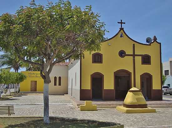 PORTO DO MANGUE-RN-IGREJA DE N.SRA.AUXILIADORA-FOTO:JOSERLEY CARLOS - PORTO DO MANGUE - RN