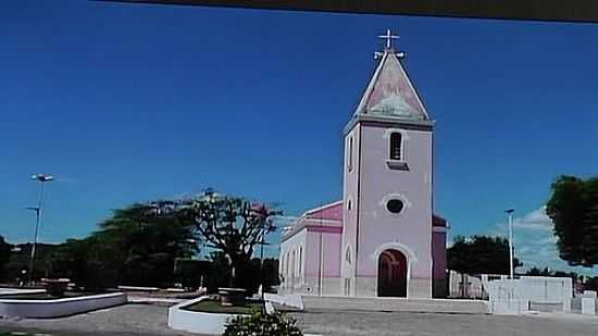 IGREJA CATLICA EM RAFAEL GODEIRO-FOTO:DED DE Z LUCA - RAFAEL GODEIRO - RN