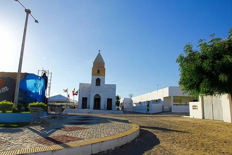 RIACHUELO-RN-PRAA E IGREJA MATRIZ-FOTO:WILSON ALCARAS - RIACHUELO - RN