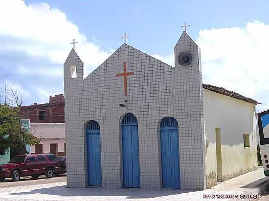 IGREJA DE N.SRA.DOS NAVEGANTES EM RIO DO FOGO-RN-FOTO:VICENTE A. QUEIROZ - RIO DO FOGO - RN