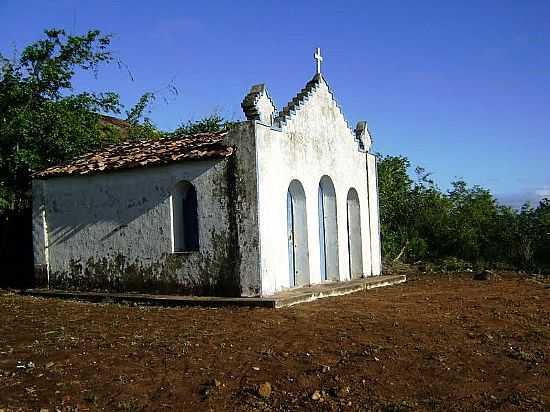 ITATIM-BA-CAPELA NO MORRO DA PONTA AGUDA-FOTO:EFUSO - ITATIM - BA