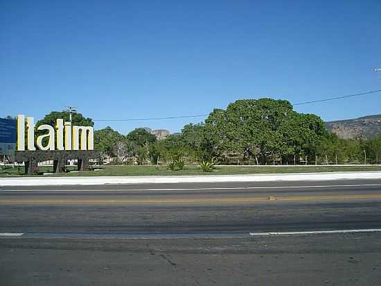 ITATIM-BA-RODOVIA BR-116-ENTRADA DA CIDADE-FOTO:EFUSO - ITATIM - BA