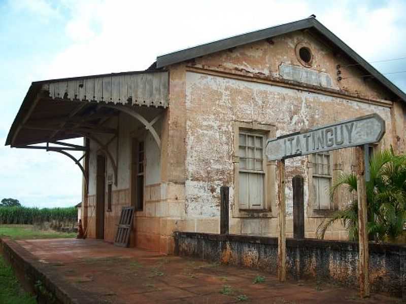 ITATINGUI-BA-ESTAO FERROVIRIA EM 2008-FOTO:ALEXANDRE GIESBRECHT  - ITATINGUI - BA