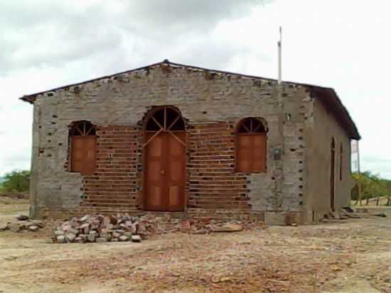 IGREJA DE SANTA MARIA EM CONSTRUO, POR NILTON CSAR GOMES DE ARAJO - SO JOS DA PASSAGEM - RN