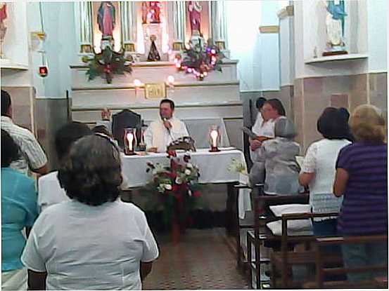 CELEBRAO DA MISSA EM SO JOS, POR NILTON CSAR GOMES DE ARAJO - SO JOS DA PASSAGEM - RN