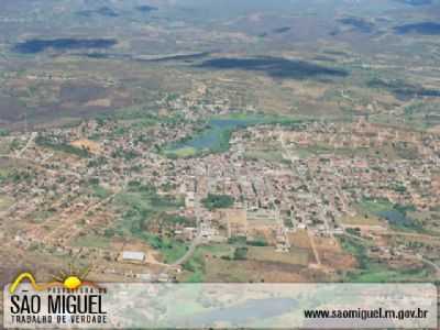 VISTA PANORMICA DA CIDADE, POR FRANCISCO DIASSIS DE CARVALHO - TECLADISTA DA PARQUIA - SO MIGUEL - RN