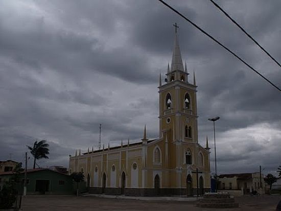 MATRIZ MATRIZ DE N.SRA.DA CONCEIÇÃO EM  SÃO TOMÉ-RN-FOTO:IVANBERG - SÃO TOMÉ - RN