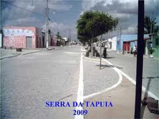 RUA DA CIDADE-FOTO:MUNDI.COM.BR - SERRA DA TAPUIA - RN