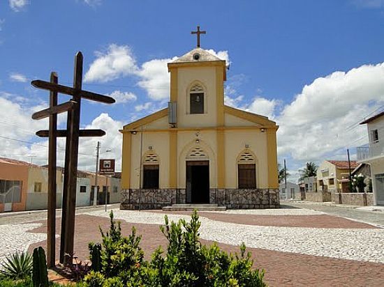 IGREJA MATRIZ DE SANTA TEREZINHA-FOTO:JORGE OLIVEIRA - TANGAR - RN