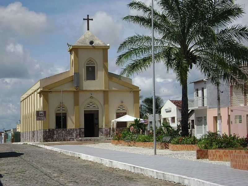 TANGAR-RN-MATRIZ DE SANTA TEREZINHA-FOTO:MAGALHES JAIME - TANGAR - RN