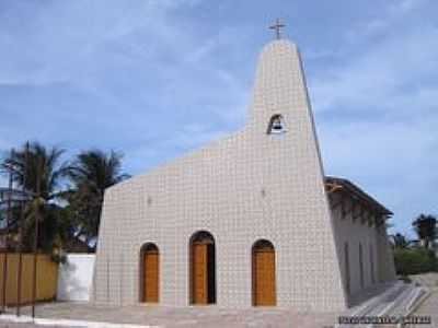 MATRIZ DE SANTA TEREZINHA DO MENINO JESUS-FOTO:VICENTE A. QUEIROZ  - TIBAU - RN