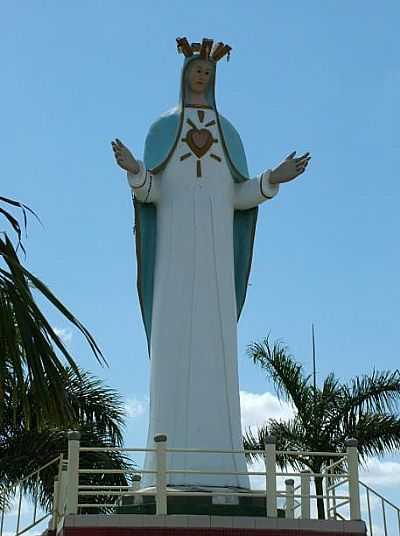 IMAGEM DE NOSSA SENHORA DO CORAO DE OURO - CRABAS - AL