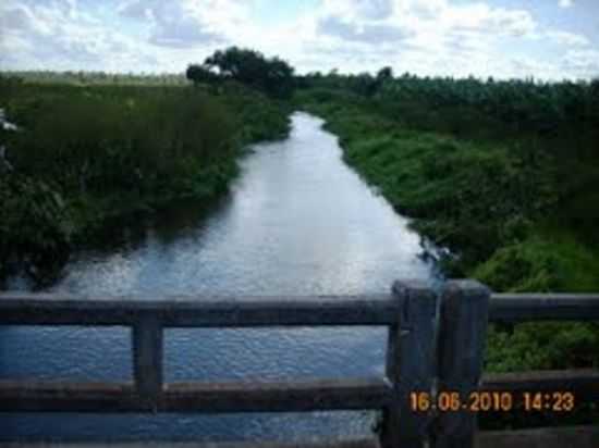 PONTE SOBRE O RIO DO GANCHO EM SANTA LUZIA, POR ELIABE - TOUROS - RN