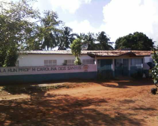 ESCOLA MUNICIPAL PROF MARIA CAROLINA DOS SANTOS EM SANTA LUZIA, POR ELIABE - TOUROS - RN