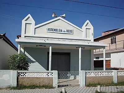 IGREJA ASSEMBLIA DE DEUS-FOTO:ELI ESTEVAM  - TRIUNFO POTIGUAR - RN