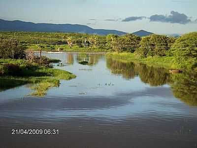 RIO EM TRIUNFO POTIGUAR-FOTO:ELI ESTEVAM  - TRIUNFO POTIGUAR - RN