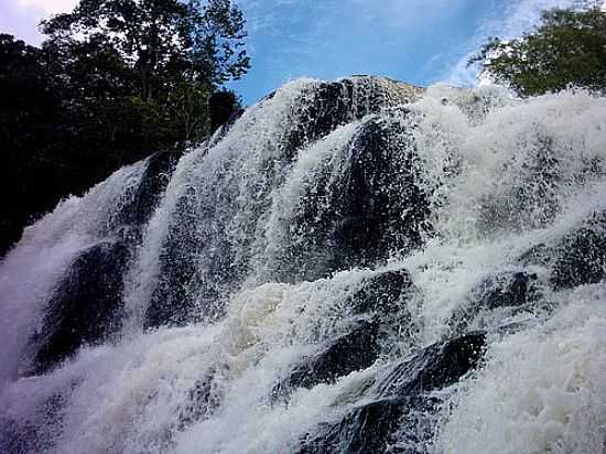 CACHOEIRA DE PANCADA GRANDE EM ITUBER-BA-FOTO:ADMILSON REIS - ITUBER - BA