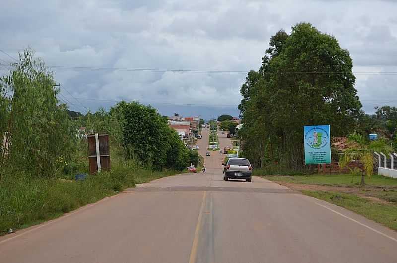 ALTA FLORESTA DO OESTE-RO-ENTRADA DA CIDADE-FOTO:SICREDIUNIVALES. - ALTA FLORESTA DO OESTE - RO