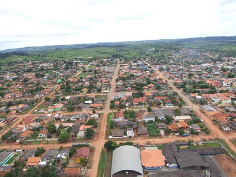 ALTA FLORESTA DO OESTE-RO-VISTA PARCIAL DA CIDADE-FOTO:WWW.ACHETUDOEREGIAO.COM.BR - ALTA FLORESTA DO OESTE - RO