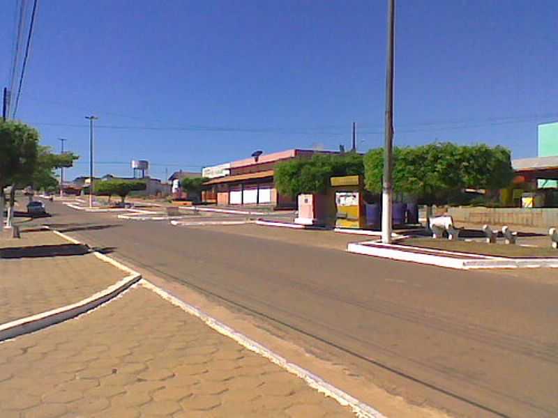 ALVORADA DO OESTE-RO-AVENIDA PRINCIPAL-FOTO:BR.VIARURAL.COM  - ALVORADA DO OESTE - RO