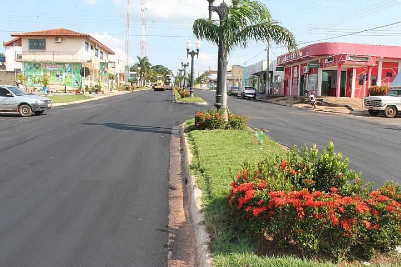 ALVORADA DO OESTE-RO-AVENIDA PRINCIPAL-FOTO:WWW.TUDORONDONIA. - ALVORADA DO OESTE - RO