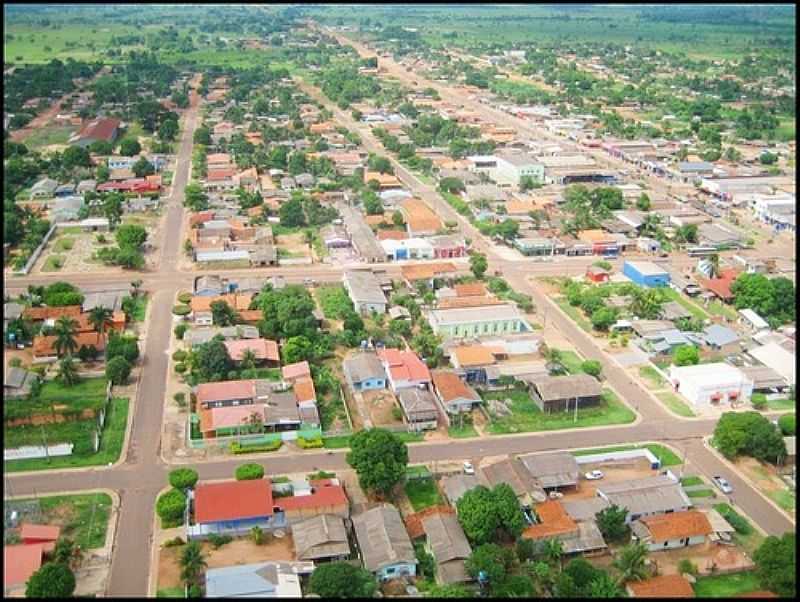 ALVORADA DO OESTE-RO-VISTA AREA-FOTO:WWW.BRASILOCAL.COM  - ALVORADA DO OESTE - RO