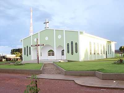 IGREJA MATRIZ FOTO
 POR REINALDO NASCIMENTO  - CORUMBIARA - RO