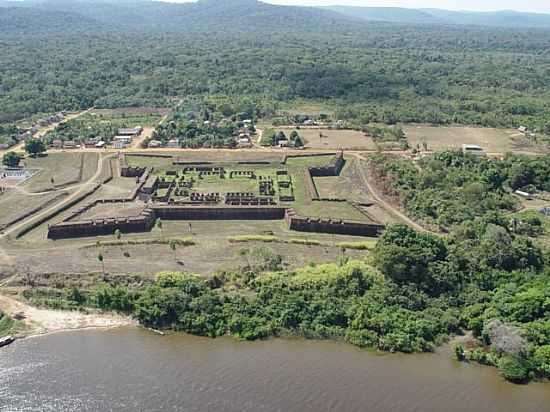 COSTA MARQUES-RO-VISTA AREA DO FORTE PRNCIPE DA BEIRA-FOTO:SILVIO SANTOS - COSTA MARQUES - RO