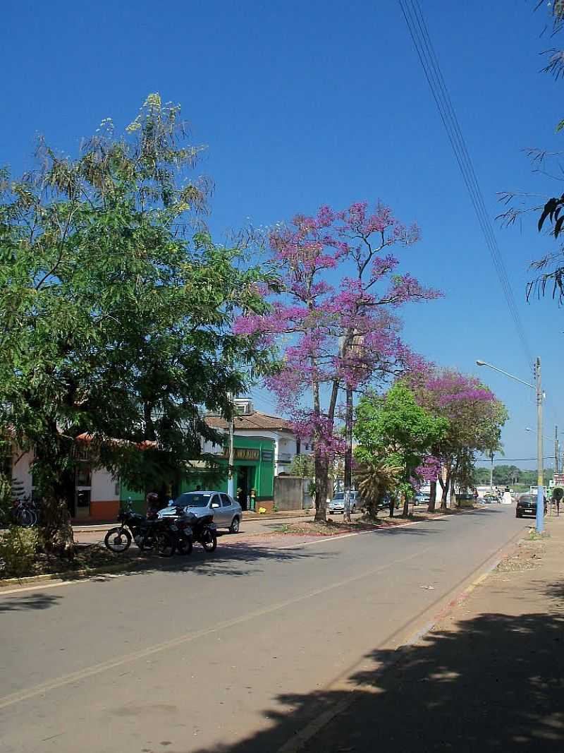 GUAJAR MIRIM-RO-AVENIDA FLORIDA-FOTO:JULIO DE RAMOS  - GUAJAR MIRIM - RO